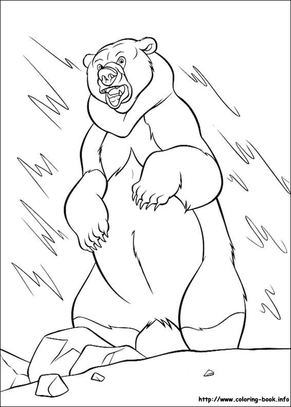 Brother Bear coloring picture